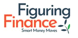 Figuring Finance logo with tagline Smart Money Moves and green leaf accent