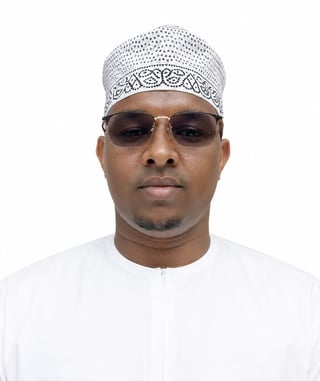 Portrait of Ibrahim Farah Bille, Regional Representative for North Eastern